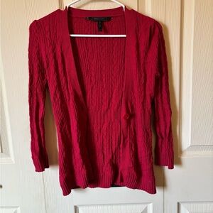 BCBGMaxAzria Red Women's Cardigan